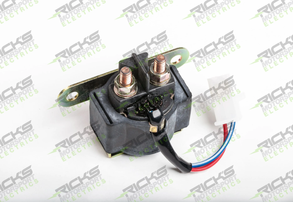 Rick's Motorsports Electrics Universal Starter Solenoid Switch for Suzuki DR200S '15-20, Intruder 800 '92-20, Volusia 800 '05-20 Rick's Motorsports Electrics Universal Starter Solenoid Switch for Suzuki DR200S '15-20, Intruder 800 '92-20, Volusia 800 '05-20
